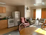 Kitchenette in lounge area