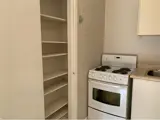 Closet off of kitchen