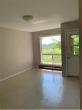 Bright living room with large window
