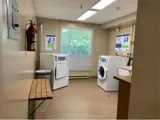 Washer and dryer in laundry room